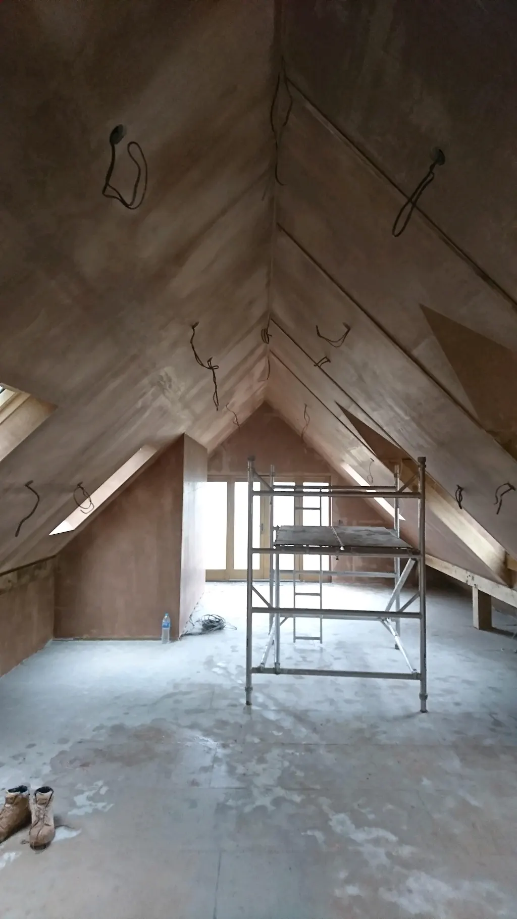 Professional plastering finish by Opus Plastering